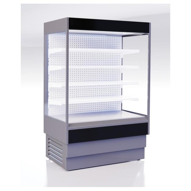 Холодильная горка ALT_N S LED с выпаривателем с боковинами